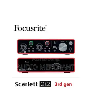 Focusrite Scarlett 2i2 Third Generation