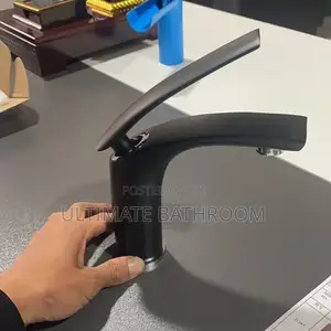 User Friendly Black Basin Mixer Tap