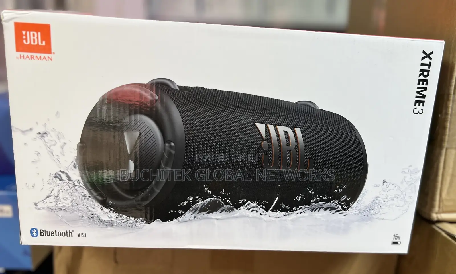 JBL Xtreme 3 Portable Bluetooth Speaker.