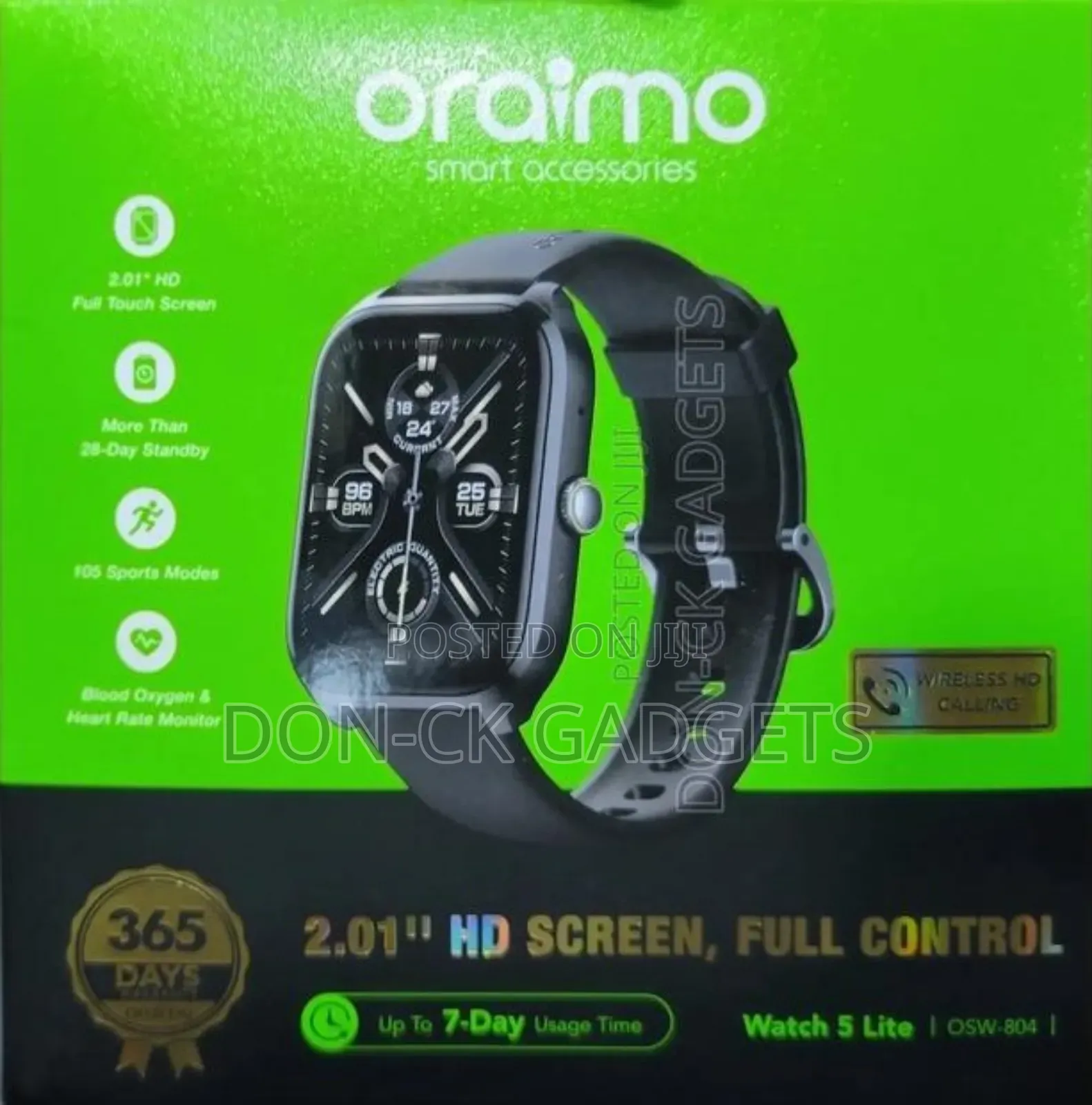 Oraimo Smart Watch 5 Lite