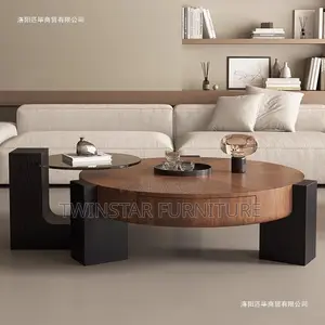 New Modern Luxury Wooden Centre Table/ Side Stool