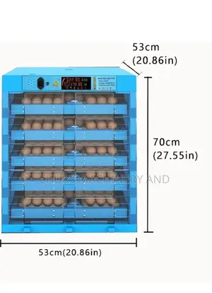 320 Eggs Automatic Dual Power Incubator