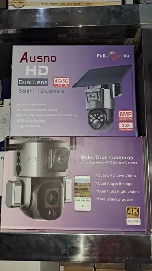 8mp CCTV Solar Camera PTZ for Homes/ Restaurants/ Companies
