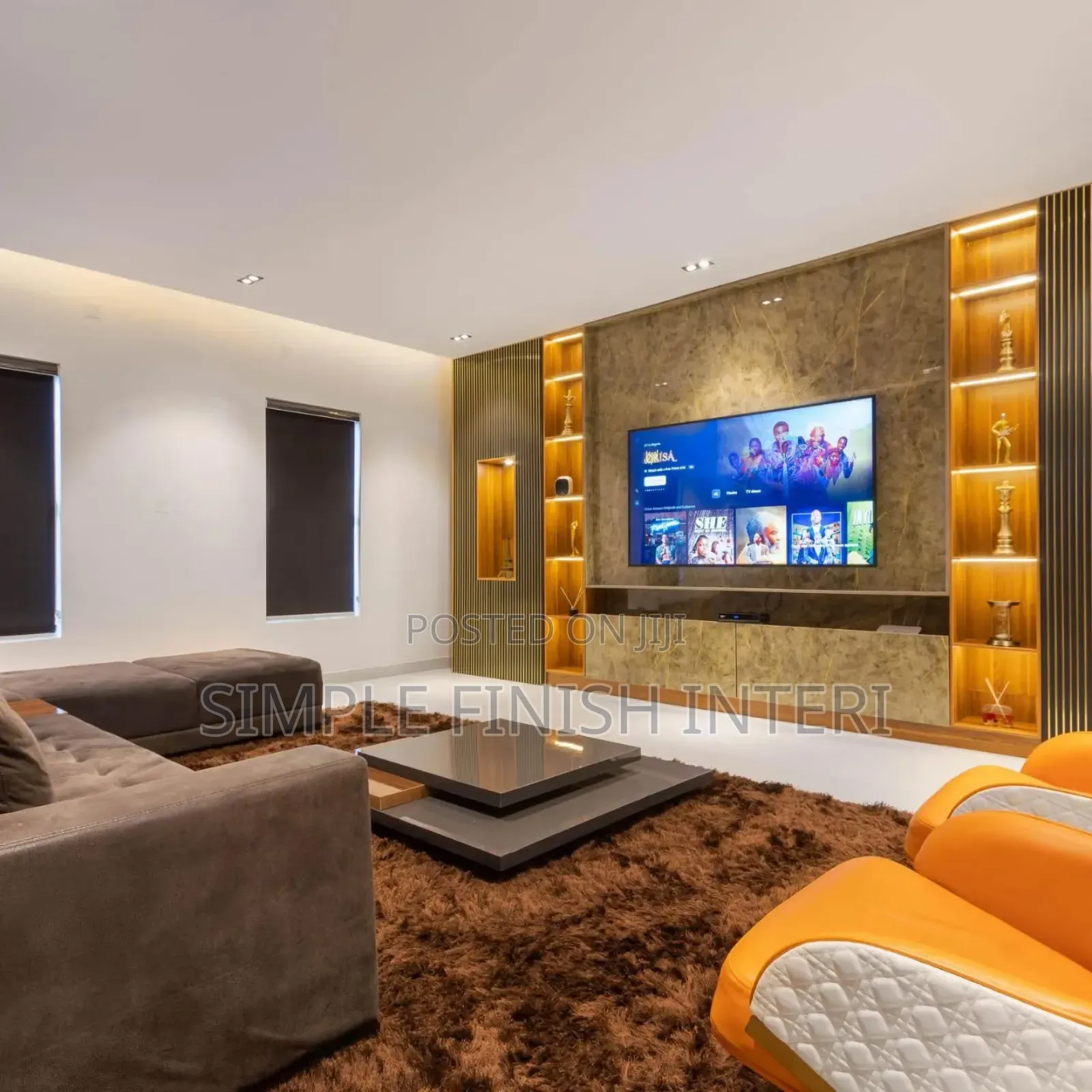 Tv Sand Wood Finish.