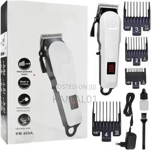 Rechargeable Professional Hair Clipper With Accessories