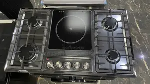PHIIMA Four Bunners Gas Hobb and One Electric Cooker