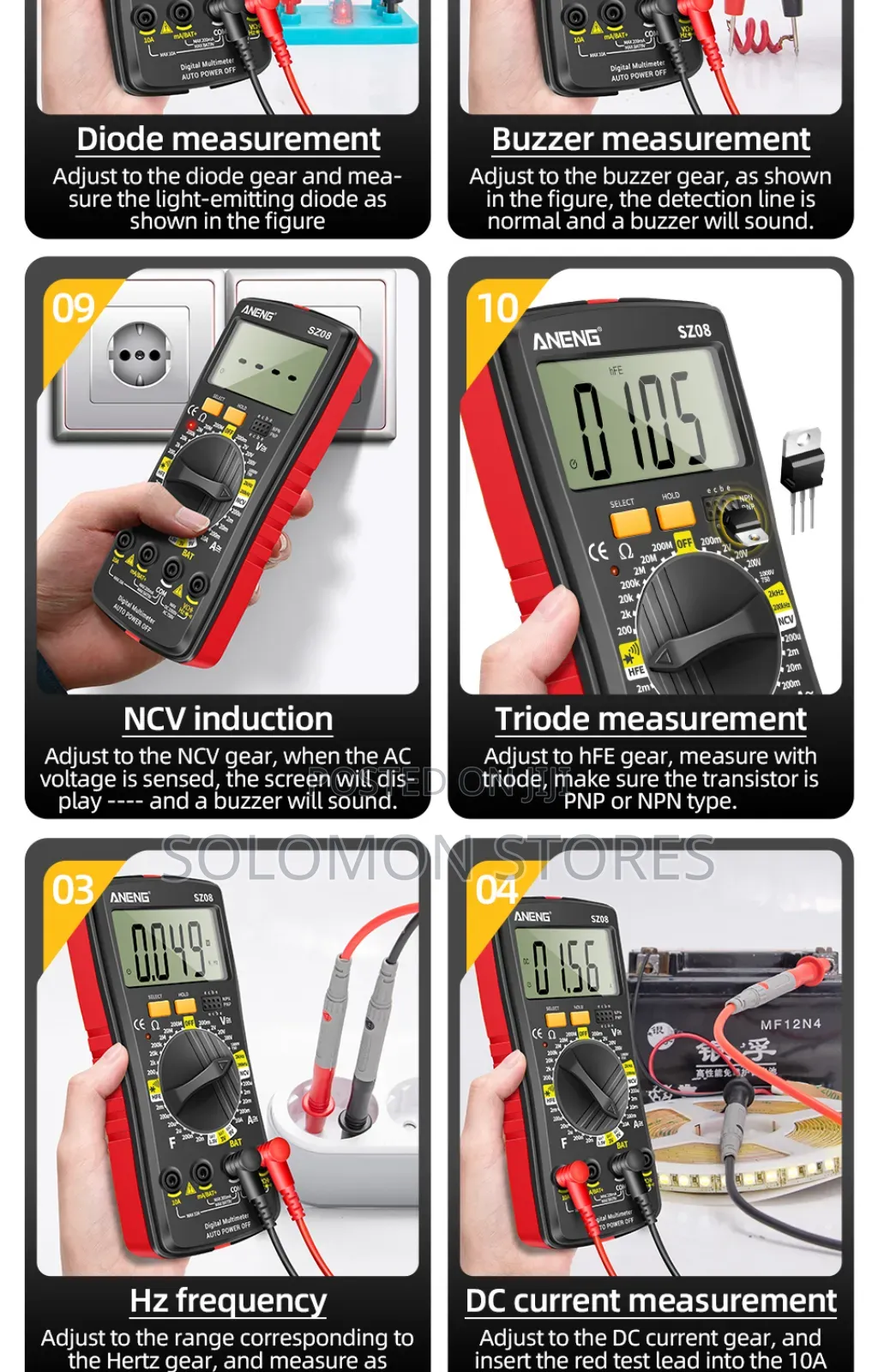 Digital Ultra Thin Multi Meter