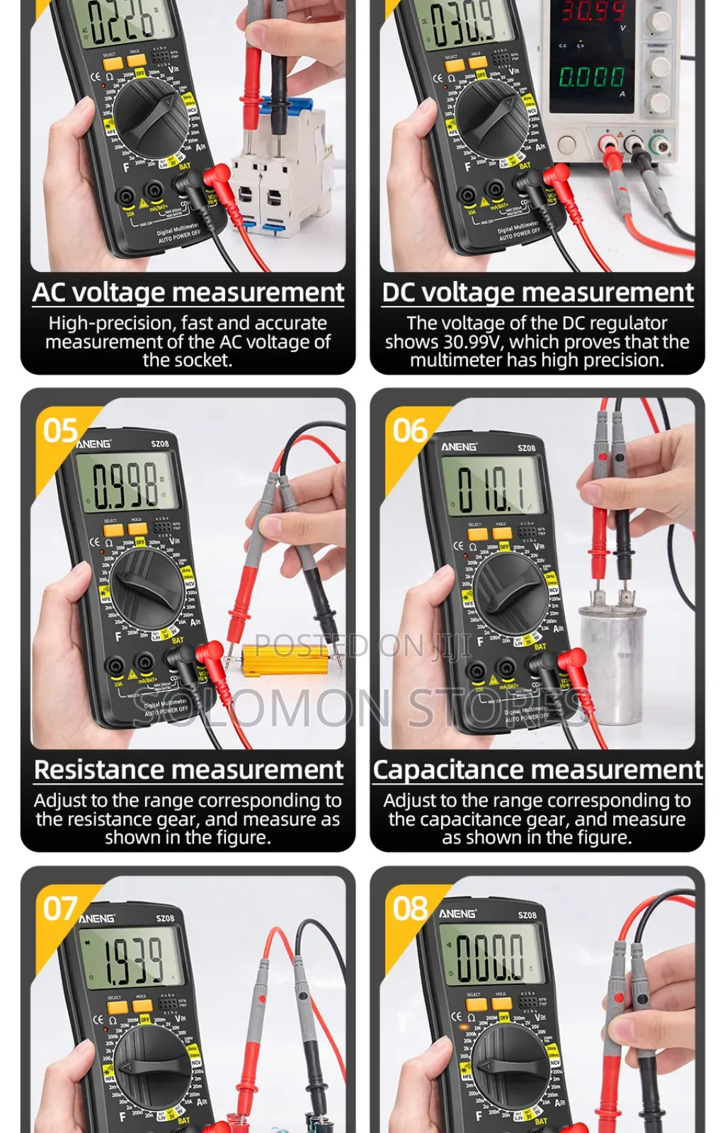 Digital Ultra Thin Multi Meter