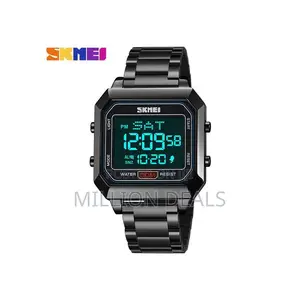Photo - Square Classic Black Men's Wrist Watch