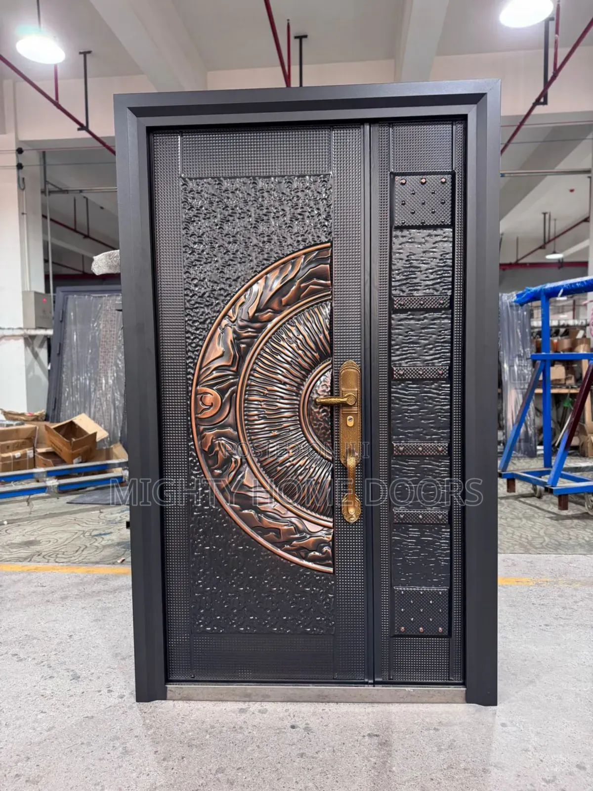 Half Moon Cast Door
