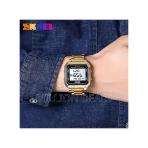 Photo - Stainless Steel Gold Men's Wrist Watch