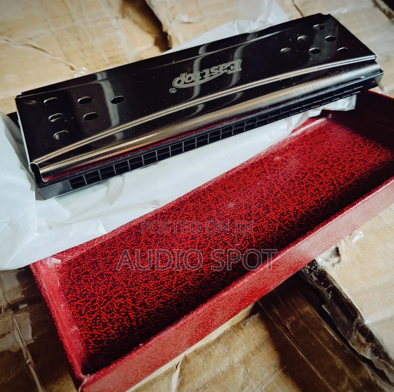 EASTOP 24 Holes Double Sided Harmonica Tremolo Diatonic C/G