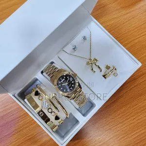 Quality Women's Watch and Jewellery◇Set◇Perfect◇Gift Combo