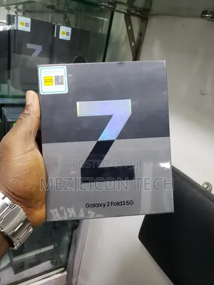 New Samsung Galaxy Z Fold 3 256 GB Black