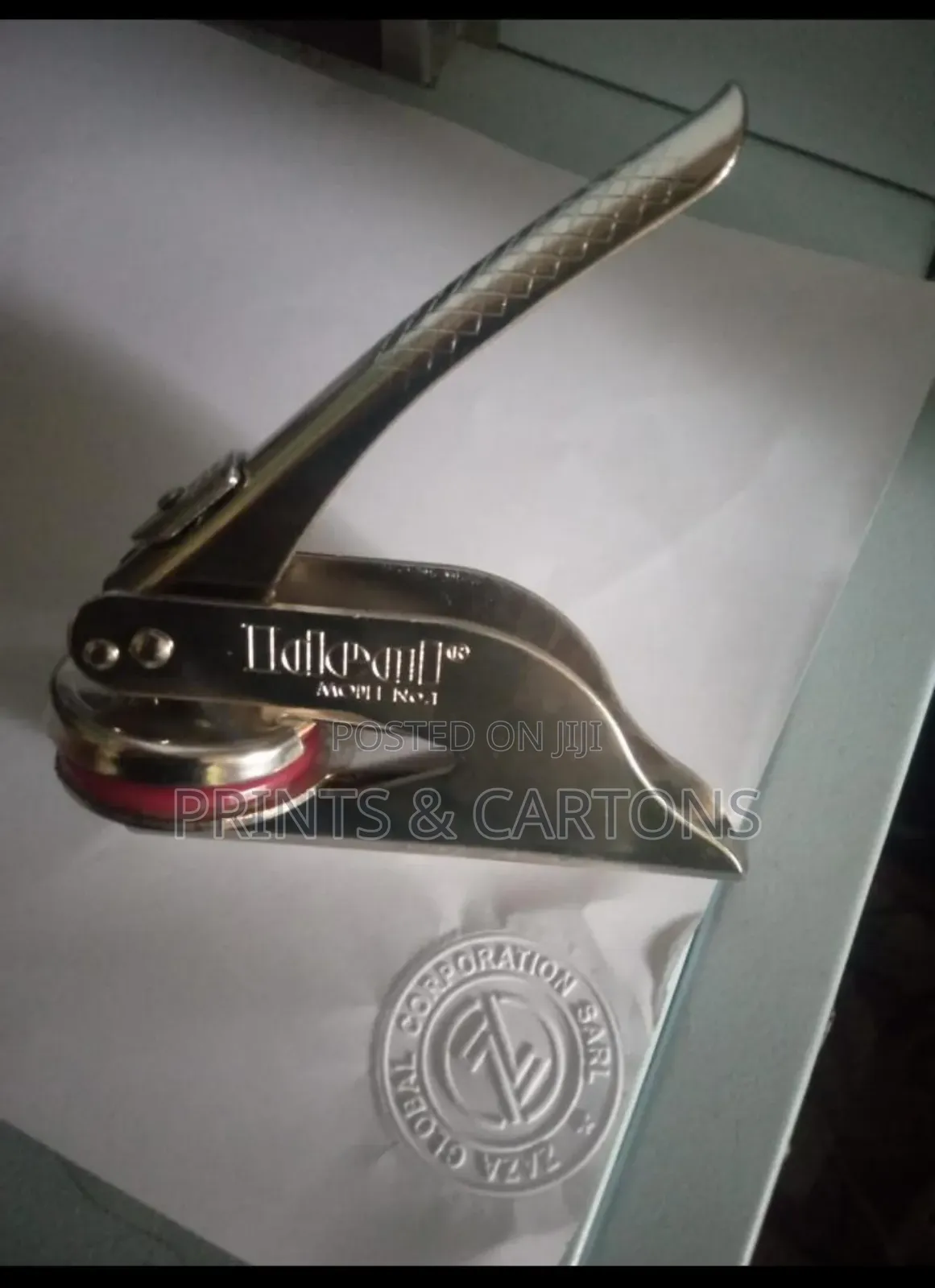 Embossing Seal. #34#