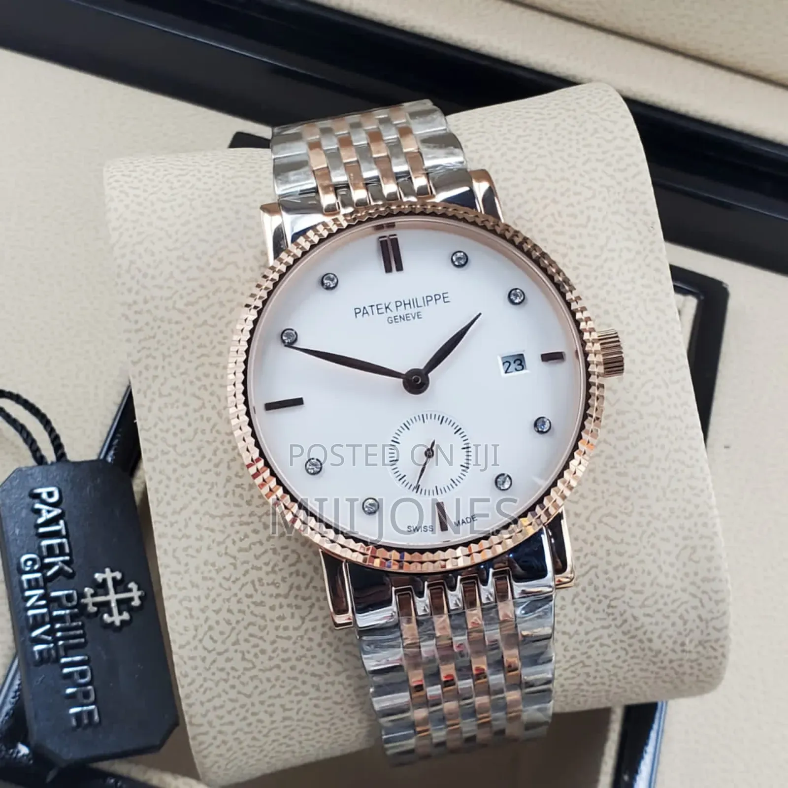 PATEK PHILIPPE Automatic Movement Men Chain Strap