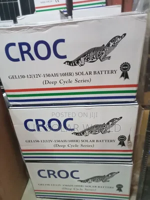 CROC Gel150a 12v Gel Battery