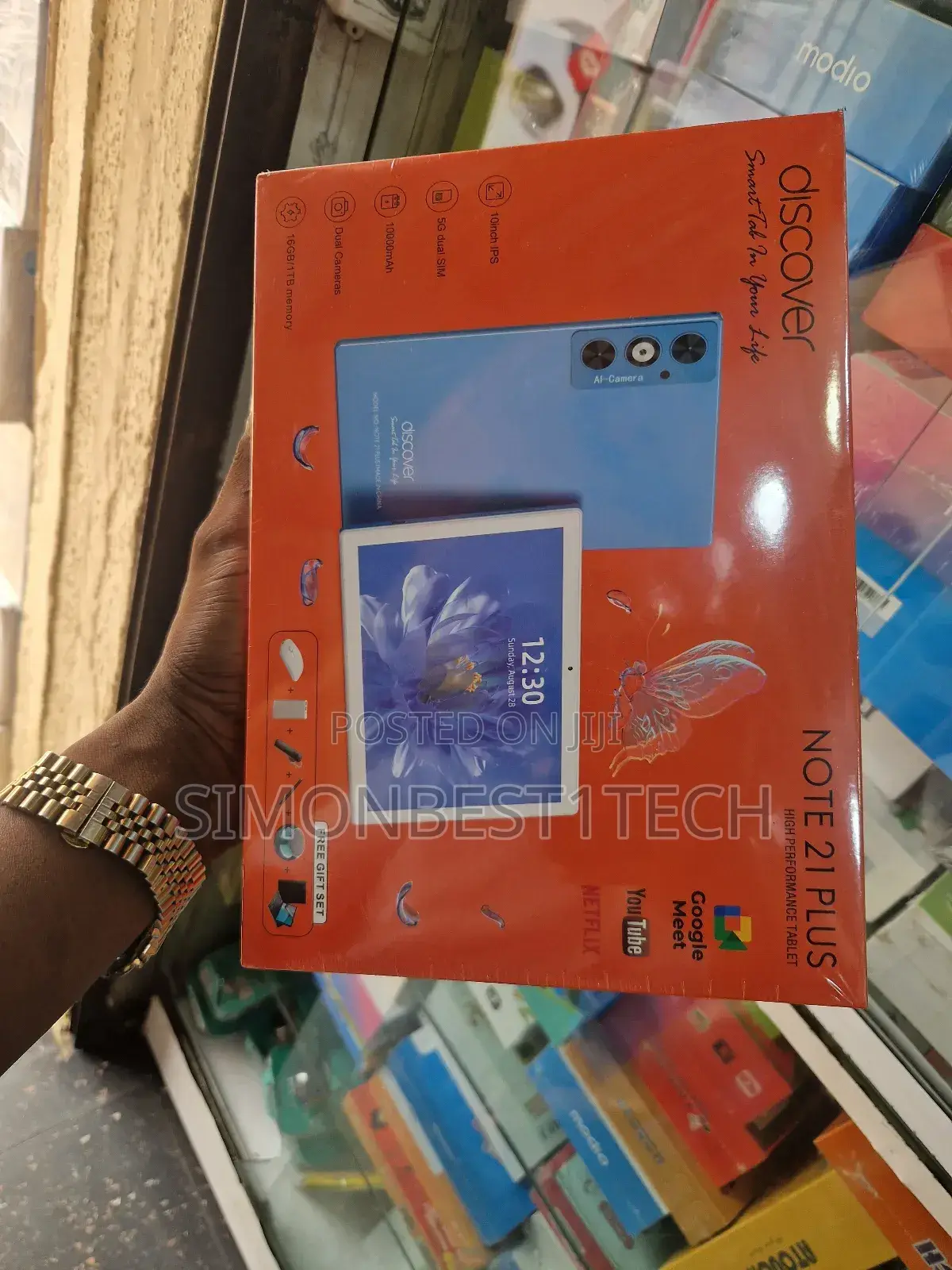 New Discover Note 21 Plus 1 TB Blue