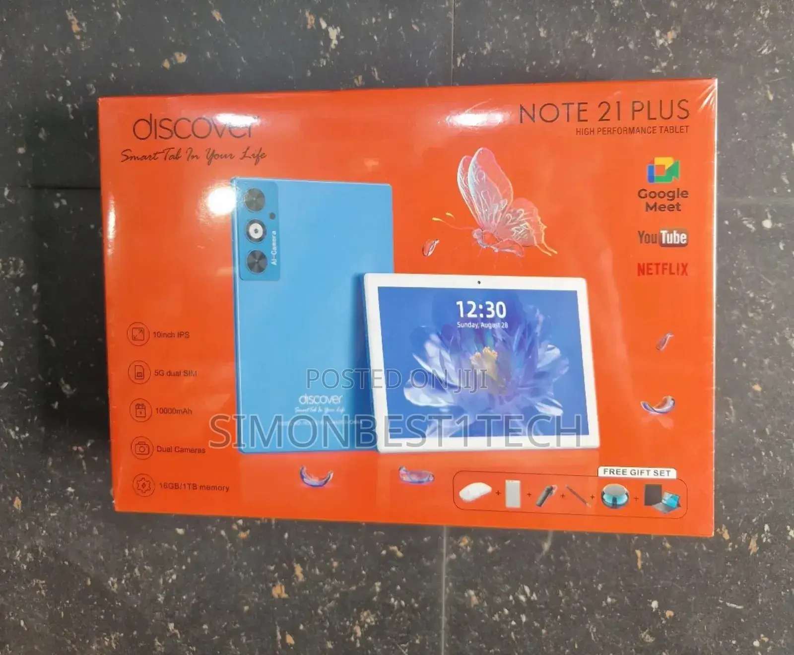 New Discover Note 21 Plus 1 TB Blue