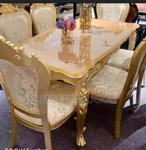 Dining Table With Six Chair