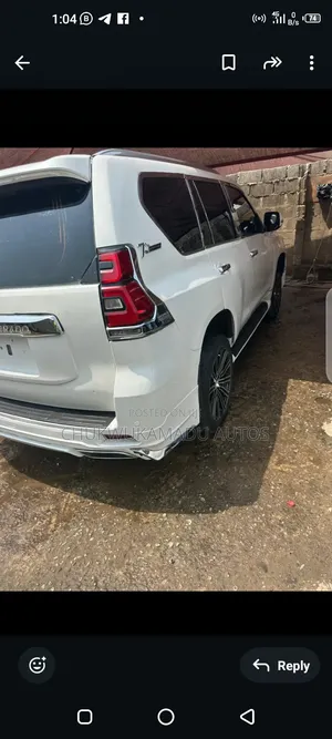 Toyota Land Cruiser Prado 2012 White