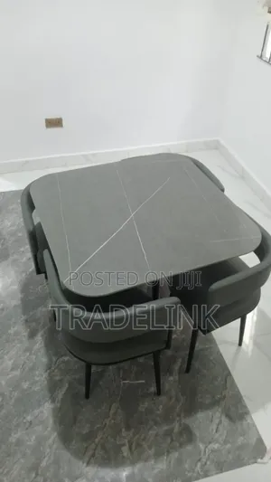 Black and Beautiful Dining Set