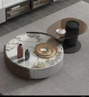 Modern Luxury Marble Center Table Set