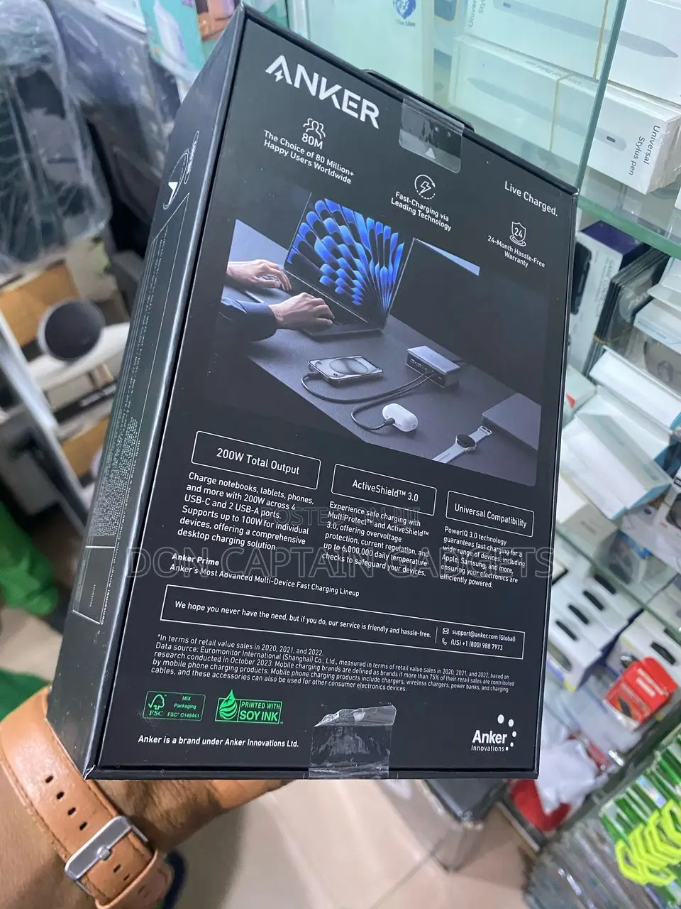 Anker Prime Charger 200w Desktop Charging Station