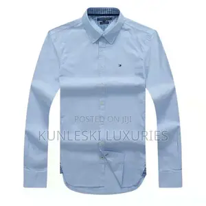 Quality Tommy Hilfiger Long Sleeve Shirt for Men