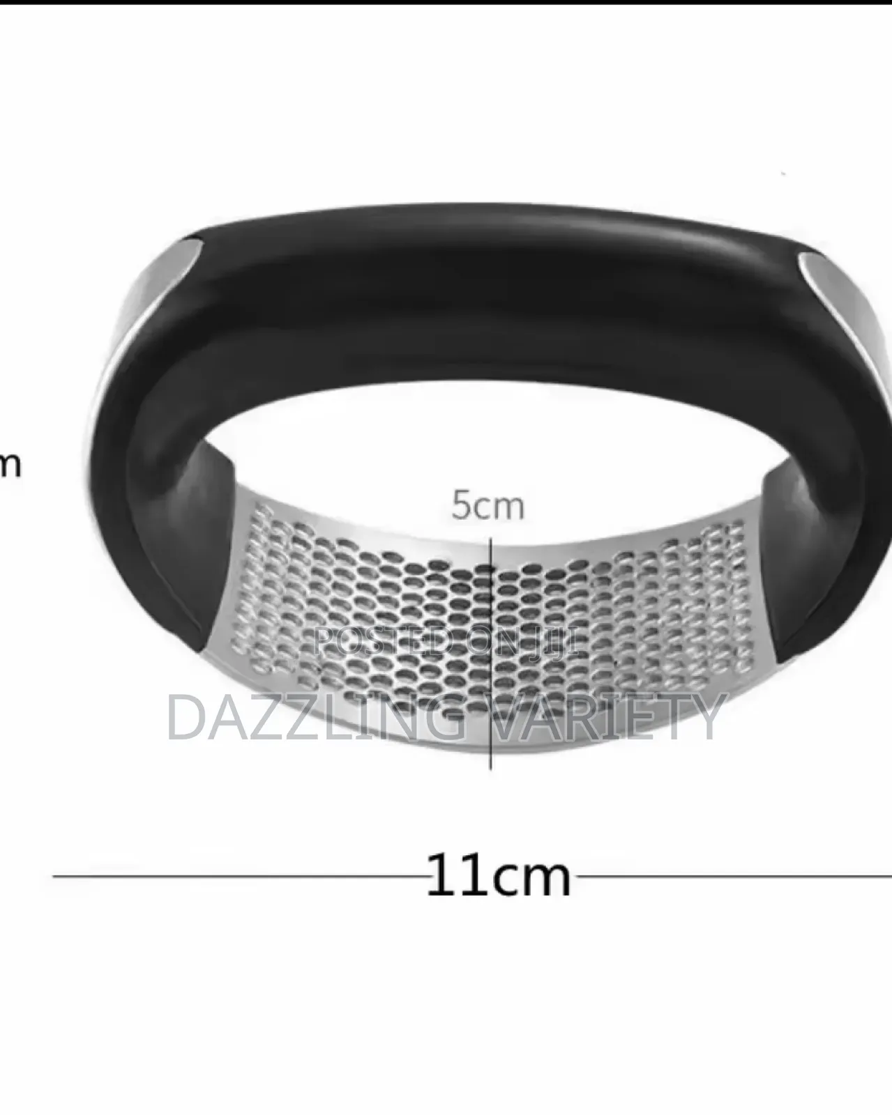 Manual Garlic Crusher With Comfortable Grip Handle