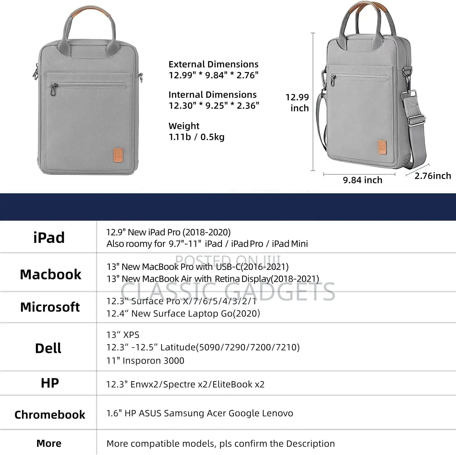 WIWU Pioneer Tablet Bag