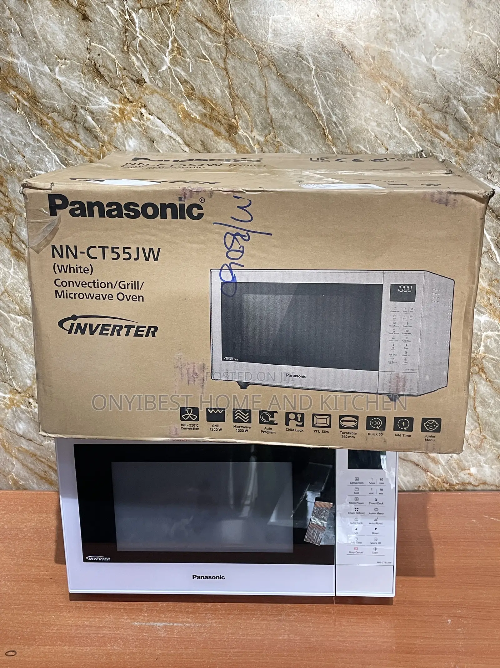 27liters PANASONIC 3-in-1 Microwave Oven