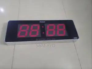 Habar LED Digital Clock - 35cm X 13cm X 3cm