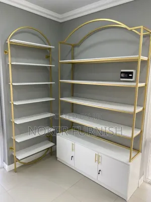 Display Metal Shelves