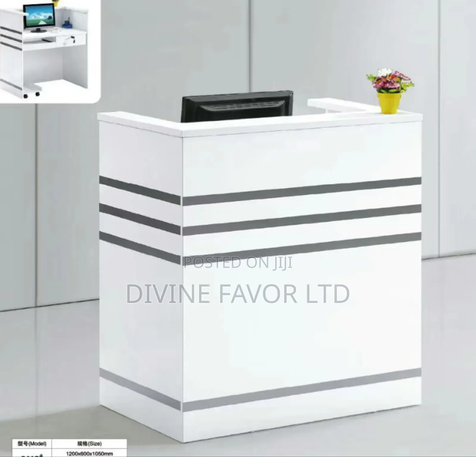 1.2 Meter Office Reception Desk.
