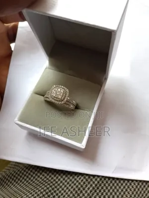 Fancy 925 Sterling Silver Ladies Wedding Engagement Ring