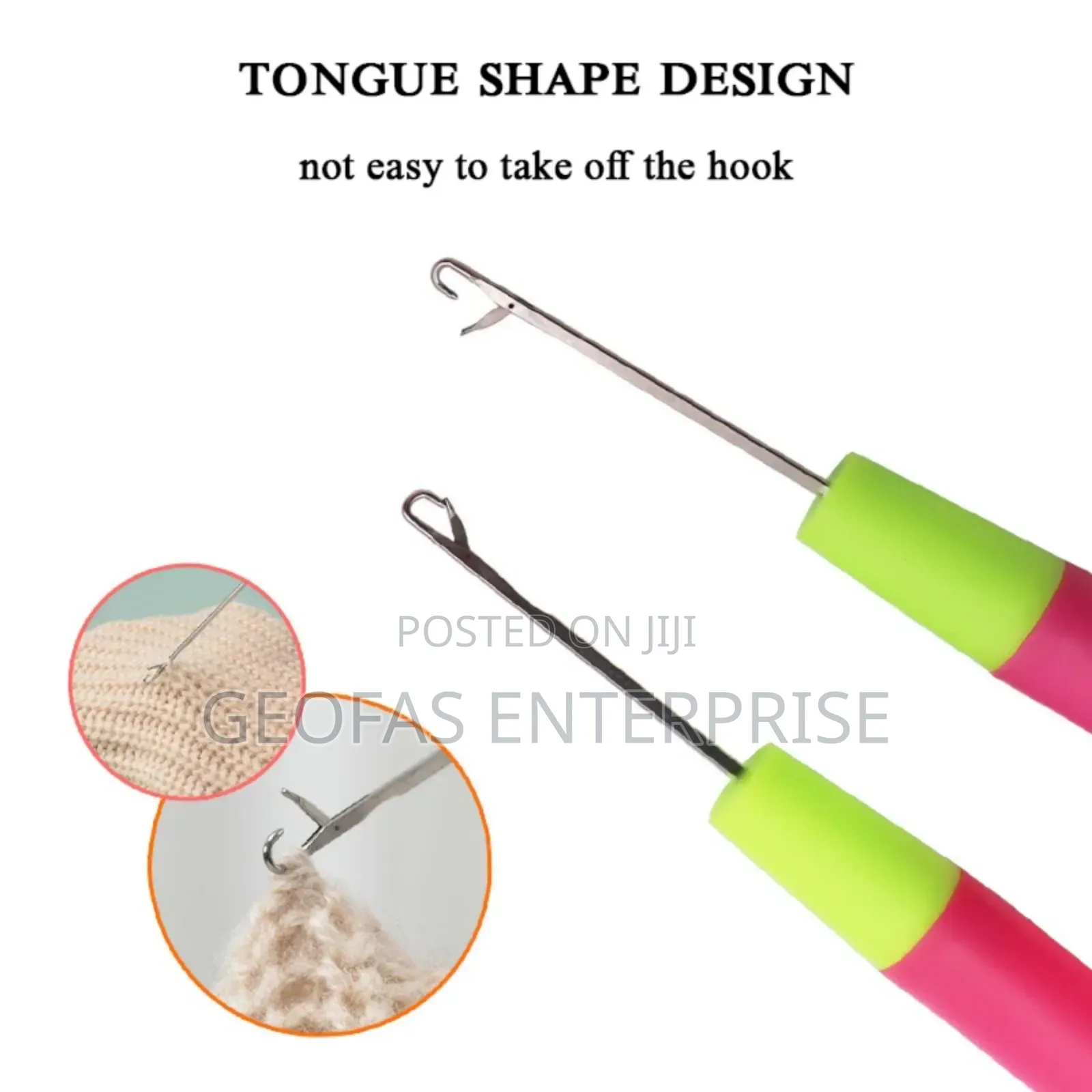 3pcs Dreadlock Crochet Hook Needle Wig Knitting Tool