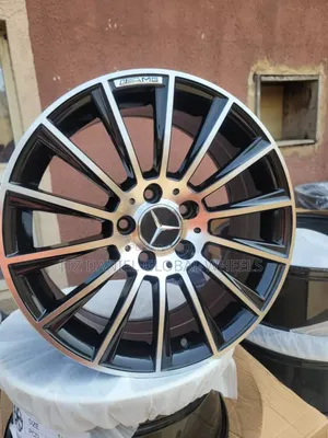 20 Rim Mercedes Black and Stainless