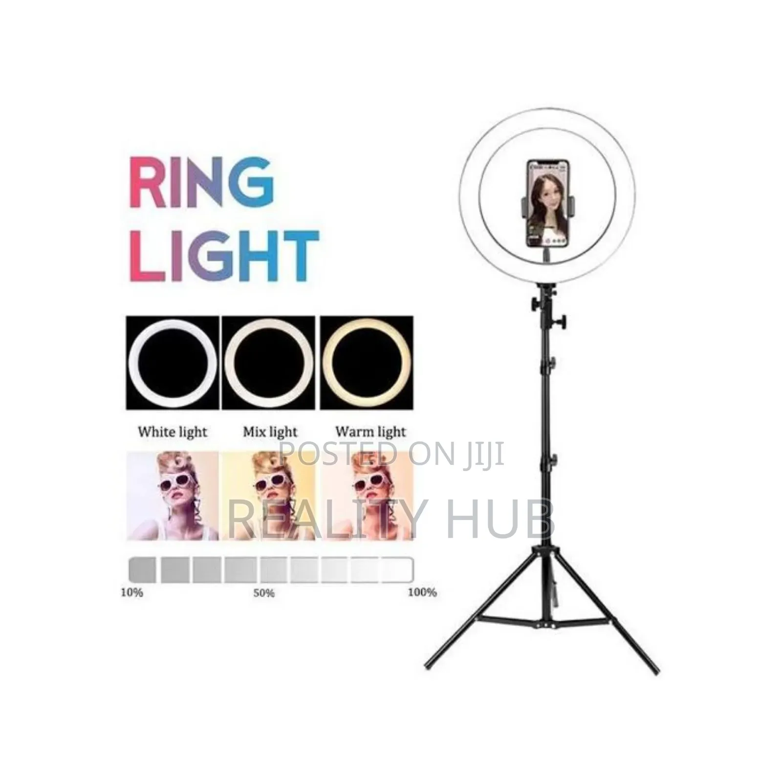 Led Ring Light 14 Inches With Tripod Stand