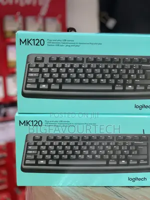 Logitech Mk 120 Wired Keyboard
