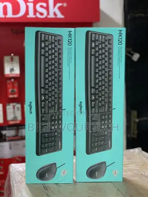 Photo - Logitech MK 120 Wired Keyboard