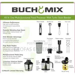 Buchymix 12 in 1 Multifunction Food Processor