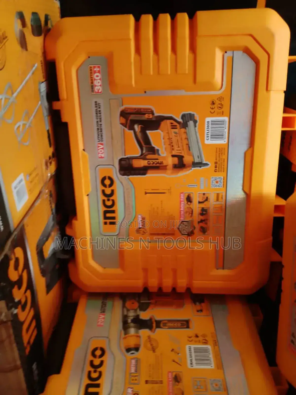 Ingco 20v Cordless Nail Gun