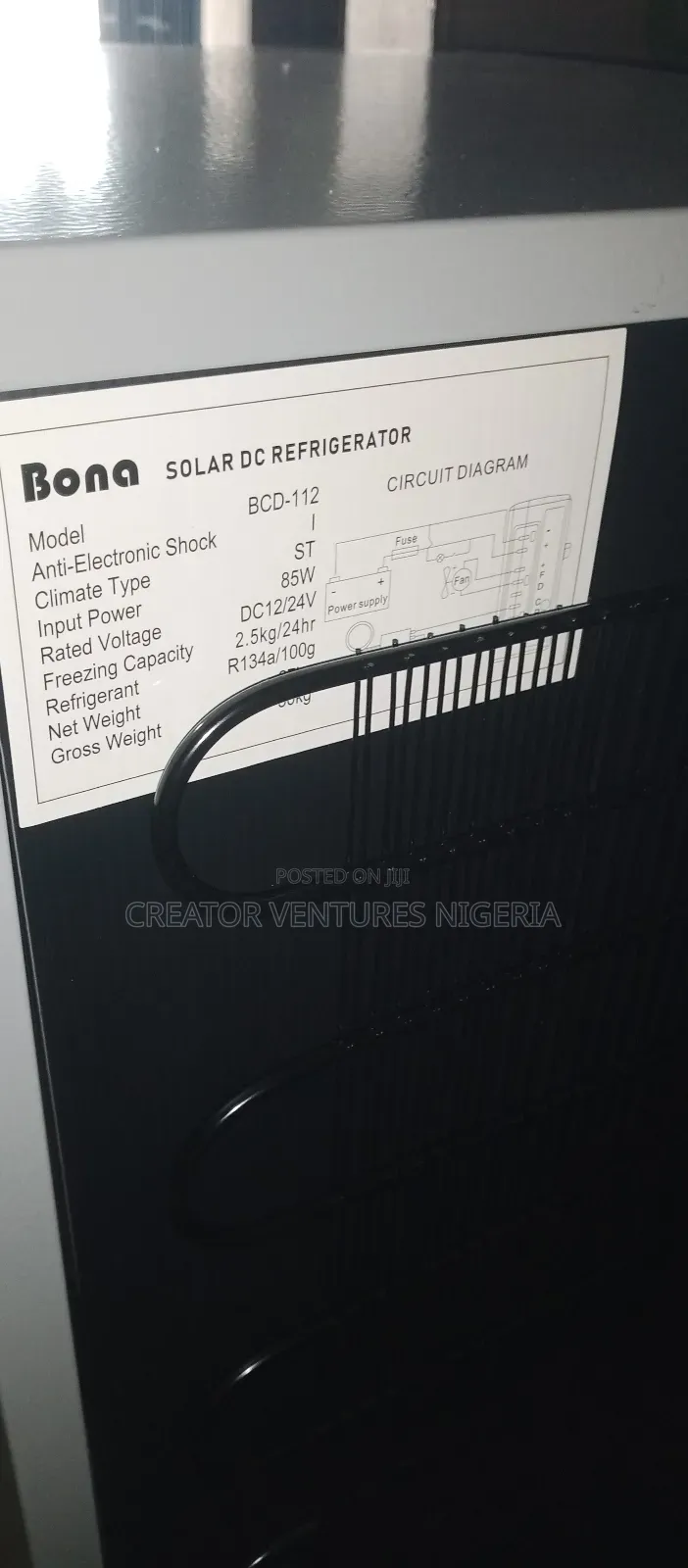 Solar Refrigerator Double Door Ac/Dc,Anti Rust Body,Durable