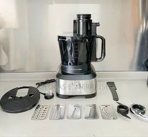 16-Cup Multifunction Food Processor, Yam Pounder and Slicer