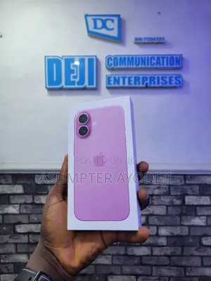 New Apple iPhone 16 128 GB Pink