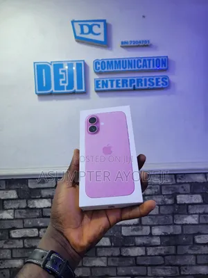 New Apple iPhone 16 128 GB Pink