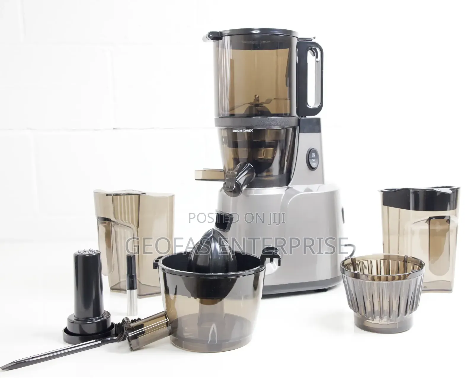 Buchymix Hands Free Cold Pressed Batch Juicer With Heavyduty