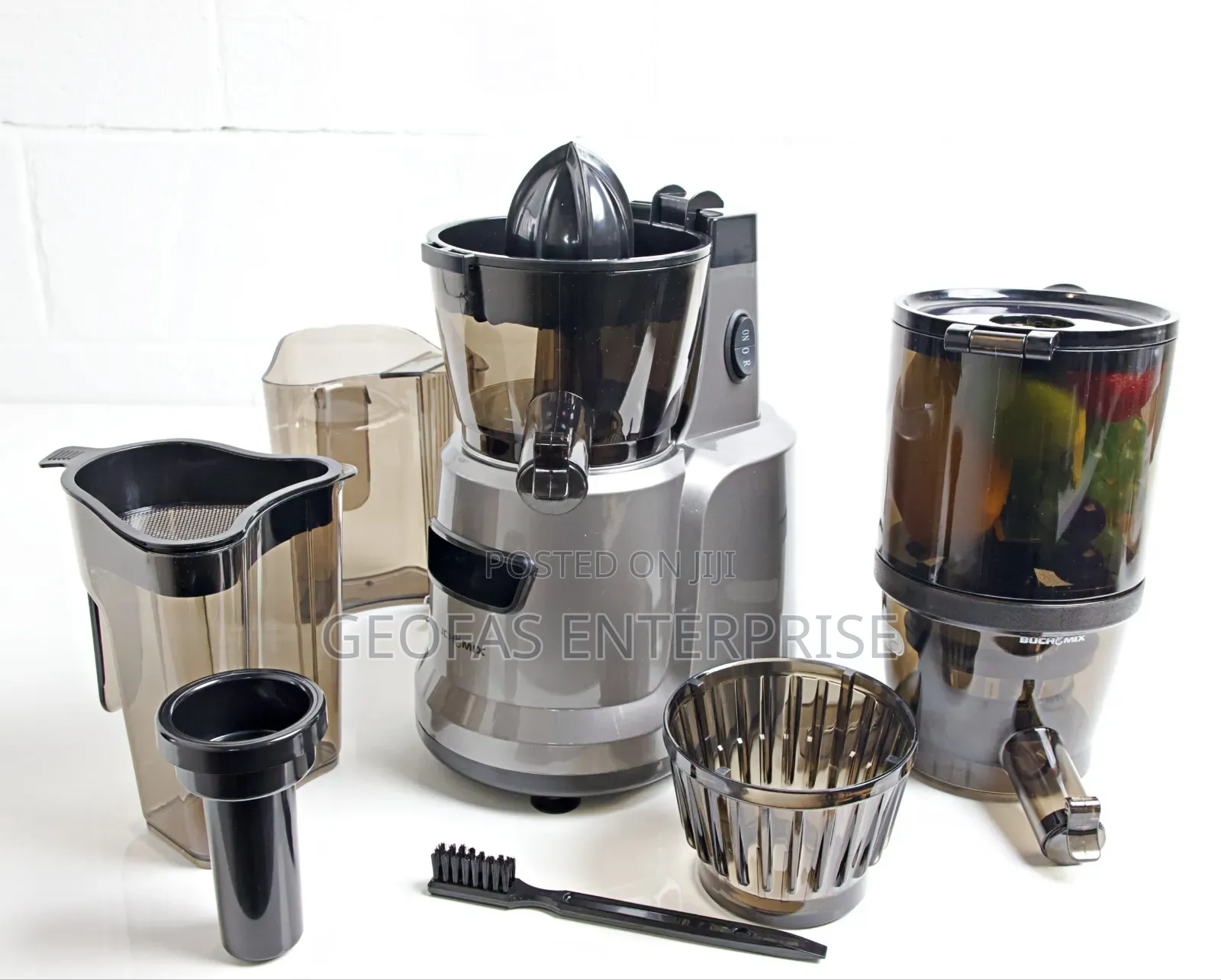 Buchymix Hands Free Cold Pressed Batch Juicer With Heavyduty