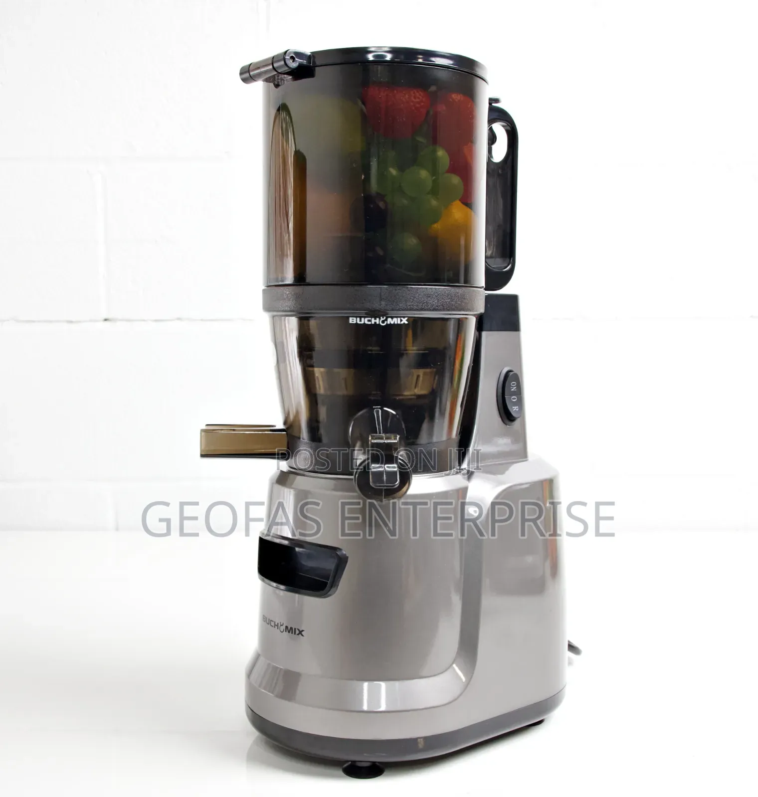 Buchymix Hands Free Cold Pressed Batch Juicer With Heavyduty